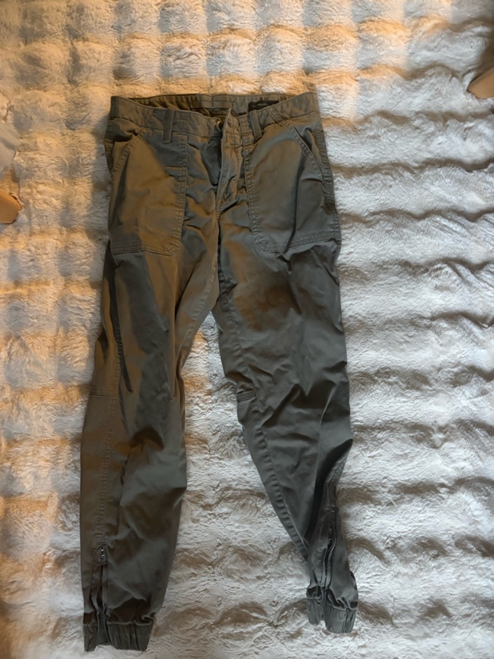 Banana Republic Olive Green Cargo Jogger Pants